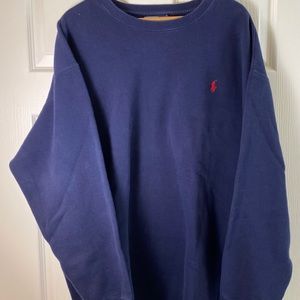 Ralph Lauren navy blue sweatshirt. XXL Tall
